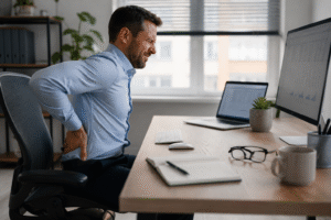 Ergonomie pracovního místa: proč většina bolestí zad začíná u špatného…